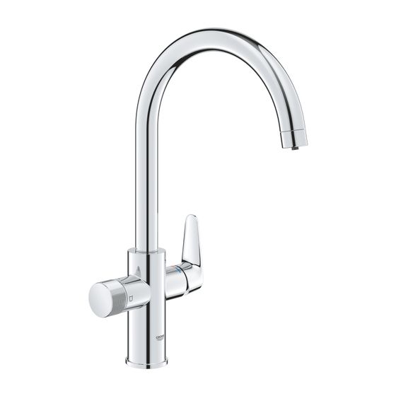 Grohe Blue Pure StartCurve Einhand-Spültischbatterie mit Filterfunktion, QuickFix, Chrom, 30592000
