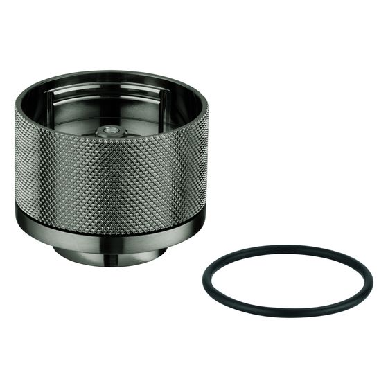 Grohe Griff für Zweigriffarmaturen, Hard Graphite gebürstet, 101299AL00