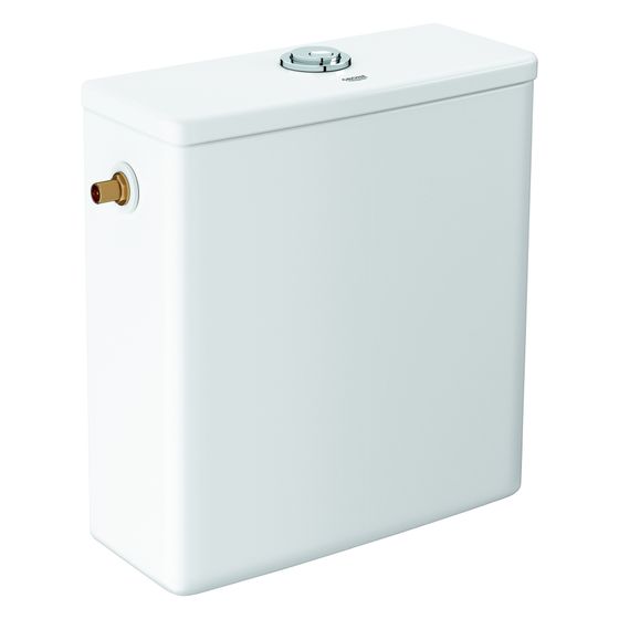 Grohe Aufsatzspülkasten Euro Keramik, Anschluss seitlich/hinten, Alpinweiß, 102502SH00