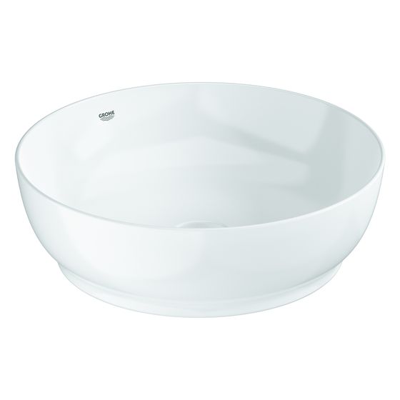 Grohe Essence Aufsatzschale, 450mm, ohne Hahnloch, ohne Überlauf, ohne Ablaufgarnitur, Alpinweiß, 103560SH00