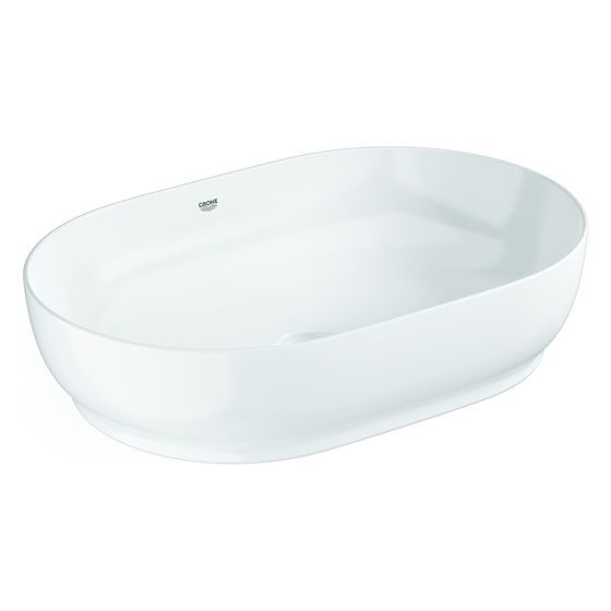 Grohe Essence Aufsatzschale, 600x400mm, ohne Hahnloch, ohne Überlauf, ohne Ablaufgarnitur, Alpinweiß, 103563SH00