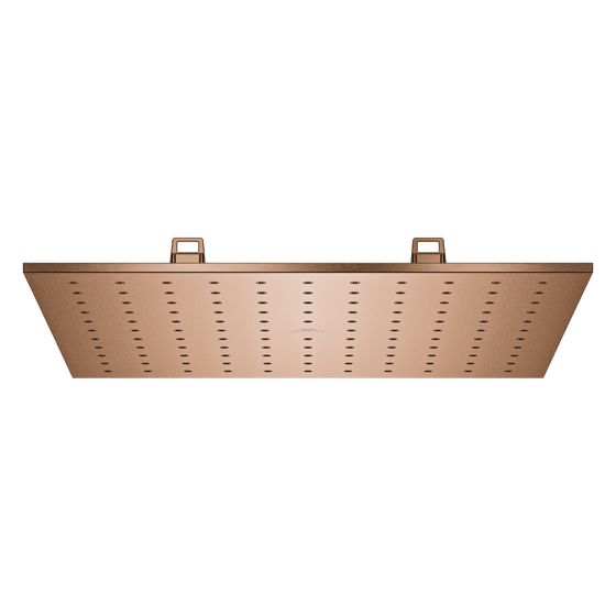 Grohe Rainshower Aqua Deckenbrausen-Abdeckung für Strahlbildner Mono, 334x334mm, Warm Sunset gebürstet, 104986DL00