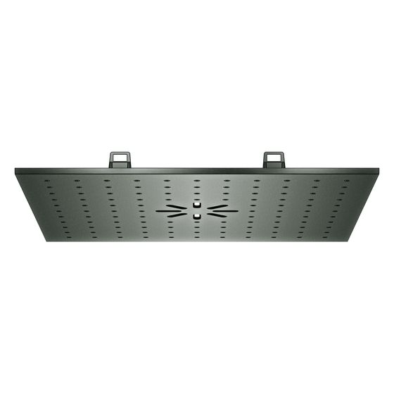 Grohe Rainshower Aqua Deckenbrausen-Abdeckung für Strahlbildner Duo, 334x334mm, Hard Graphite gebürstet, 104987AL00