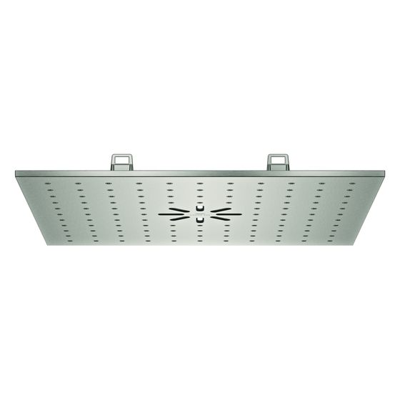 Grohe Rainshower Aqua Deckenbrausen-Abdeckung für Strahlbildner Duo, 334x334mm, Supersteel, 104987DC00