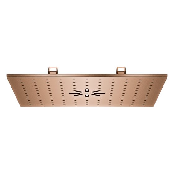 Grohe Rainshower Aqua Deckenbrausen-Abdeckung für Strahlbildner Duo, 334x334mm, Warm Sunset gebürstet, 104987DL00