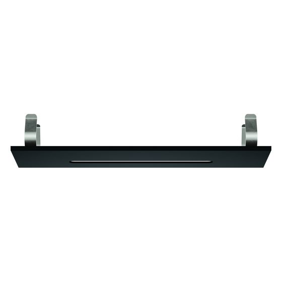 Grohe Rainshower Aqua Deckenbrausen-Abdeckung für Strahlbildner Cascade/Rainfall, 334x111mm, Phantom Black, 104988KF00