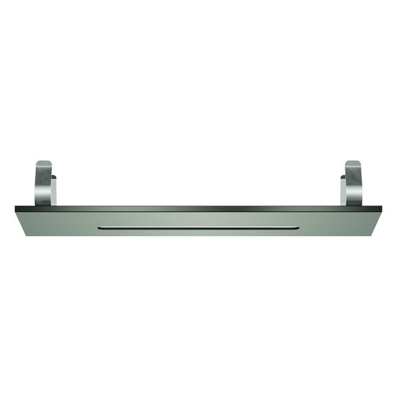 Grohe Rainshower Aqua Deckenbrausen-Abdeckung für Strahlbildner Cascade/Rainfall, 334x111mm, Satin Steel, 104988MS00