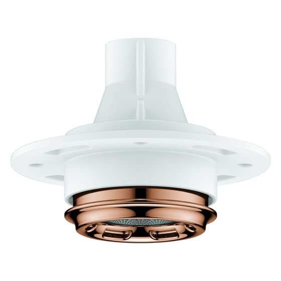 Grohe Rainshower Aqua Deckenbrausen-Funktionseinheit, Pure, D 34mm, max. 9,5l/min, ohne Einbauk./Abdeckpl., Warm Sunset