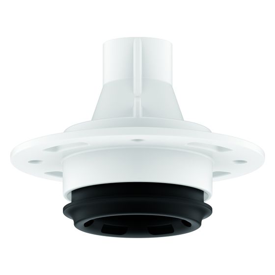 Grohe Rainshower Aqua Deckenbrausen-Funktionseinheit, Pure, D 34mm, max. 9,5l/min, ohne Einbauk./Abdeckpl., Phantom Black