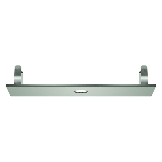 Grohe Rainshower Aqua Deckenbrausen-Abdeckung für 1 Strahlbildner, 334x111mm, Supersteel, 104992DC00