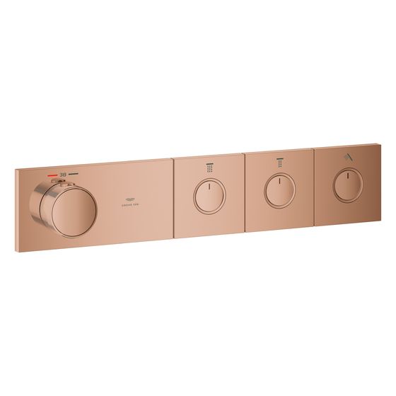 Grohe Grohtherm Aqua Tiles Unterputz-Thermostat, 3 Absperrventile, SmartControl, Warm Sunset, 106866DA00