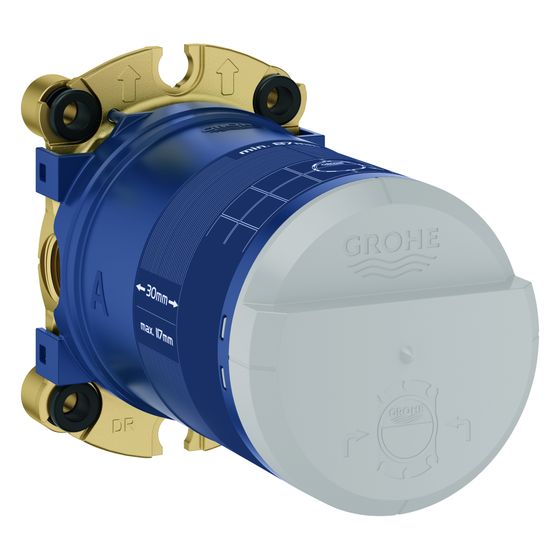 Grohe Rainshower Aqua Unterputz-Einbaukörper für Kopfbrausen, 2 Strahlarten, 2 Eingänge 1/2