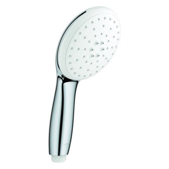 Grohe Handbrause für Purefoam 110, 2 Strahlarten Rain/Jet, Weißer Strahlbildner, Chrom, 1072980000
