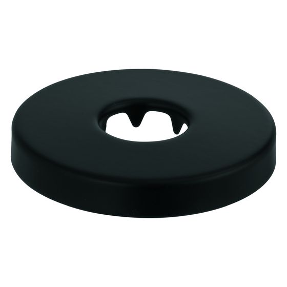 Grohe Rosette für Rainshower, AD 65mm, ID 20,8mm, Höhe 10mm, Mattschwarz, 117412430