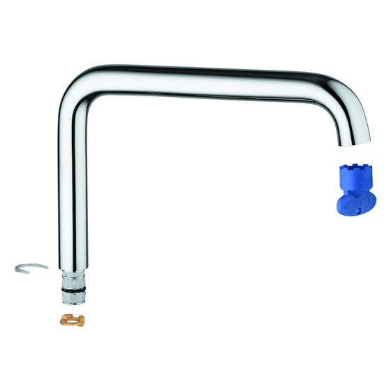 Grohe L-Auslauf für Essence, schwenkbar, mit Schaumstrahldüse, Phantom Black, 13376KF0