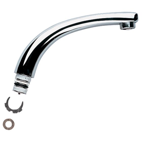 Grohe Gussauslauf für Florida 21 600, 120mm, Alpinweiß, 13428L00