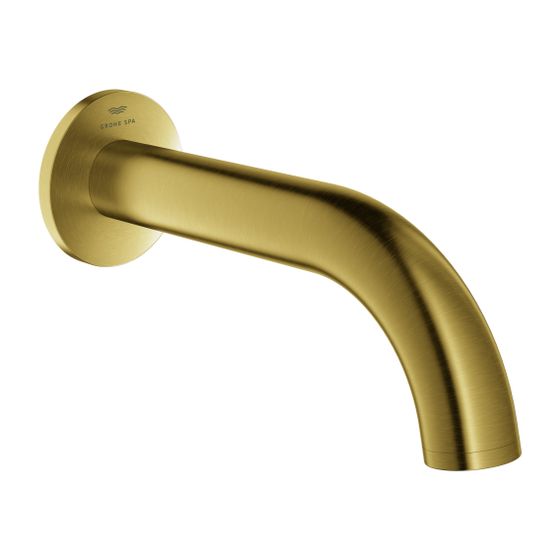 Grohe Atrio Wanneneinlauf Cool Sunrise gebürstet, Wandmontage, Ausladung 171mm