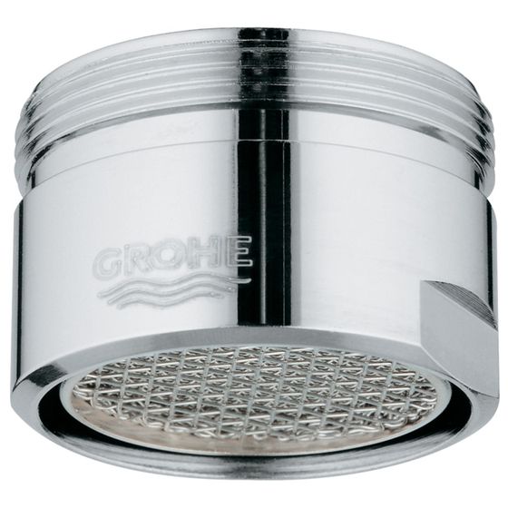 Grohe Sistra Strahlregler, AG M28x1, Durchflussklasse M, 60-70l/min bei 3 bar, Mattchrom, 13907P00