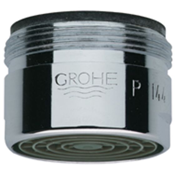Grohe Mousseur Strahlregler, Außengewinde M28x1, Durchflussklasse C, 30l/min bei 3 bar, Aquamarin, 13927S00