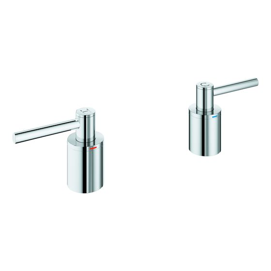 Grohe Atrio Hebelgriffe 1 Paar, Chrom, ein Set mit