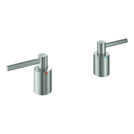 Grohe Atrio Hebelgriffe 1 Paar, Supersteel, ein Set mit