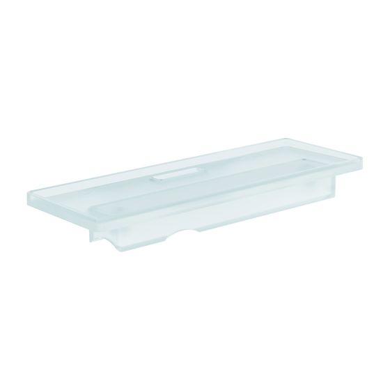 Grohe Concetto Ablage für 32 699 001 / 32 210 001, 8x80x230mm, verdeckte Befestigung, Kunststoff, 18391001