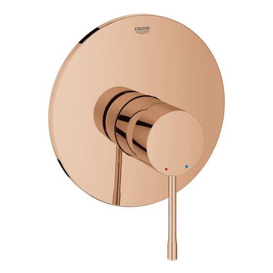 Grohe Essence Einhand-Brausebatterie, Fertigmontageset für Rapido E, Warm Sunset, 19286DA1
