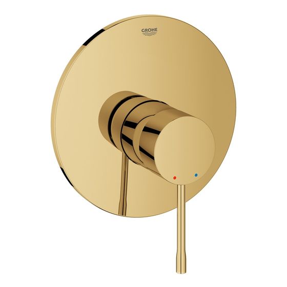 Grohe Essence Einhand-Brausebatterie, Fertigmontageset für Rapido E, Cool Sunrise, 19286GL1