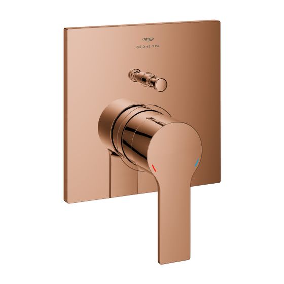 Grohe Allure Einhand-Wannenbatterie, Warm Sunset, Fertigmontageset für Rapido SmartBox