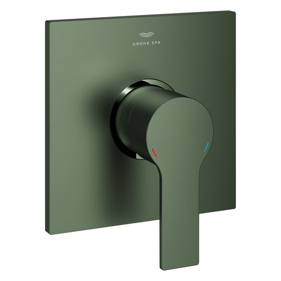 Grohe Allure Einhand-Brausebatterie, Fertigmontageset Unterputz, Wandmontage, verdeckte Befestigung, Satin Graphite, 19317MG1