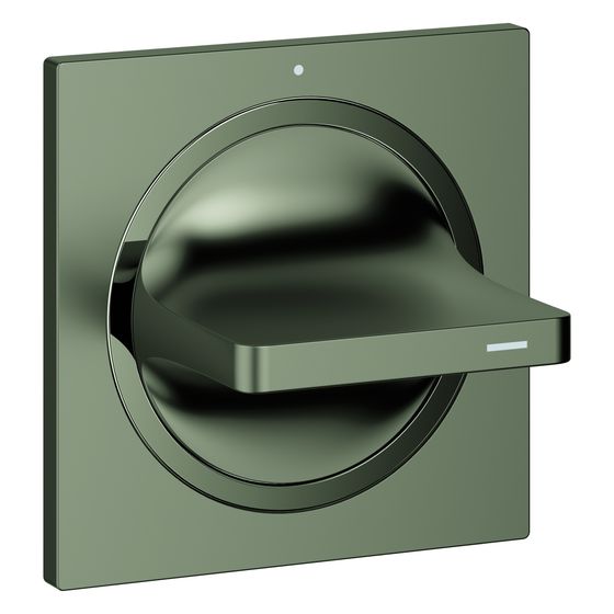 Grohe Allure UP-Ventil Oberbau mit Hebelgriff, Rosette mit Wandabdichtung, schraubbar, Satin Graphite, 19334MG1