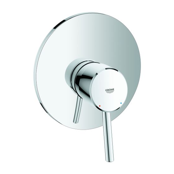 Grohe Einhand-Brausebatterie Concetto, verdeckte Befestigung, Chrom, 19345001