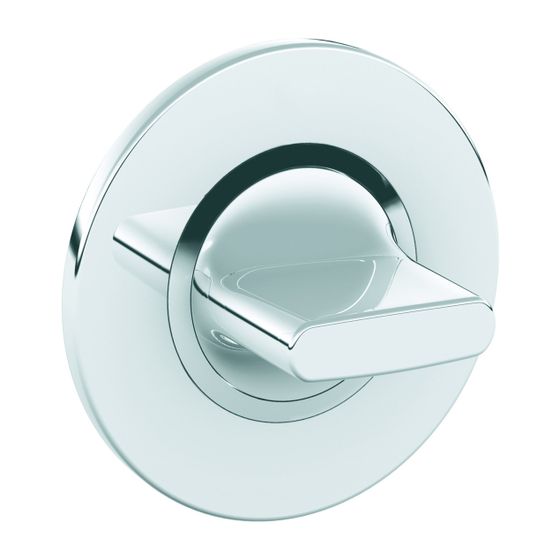 Grohe UP-Ventil Oberbau für 29 032 für Rapido C 35 028, Rosette mit Bajonettverschluss, Chrom, 19444000
