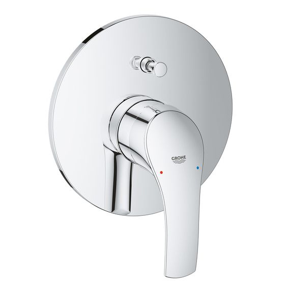 Grohe Eurosmart Einhand-Wannenbatterie, Fertigmontageset für Rapido E, Chrom, 19450002