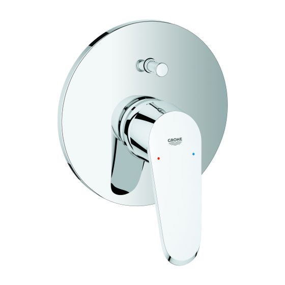 Grohe Eurodisc Cosmopolitan Einhand-Wannenbatterie Fertigmontageset für, Chrom, 19548002