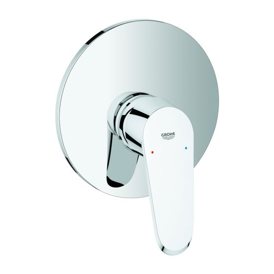 Grohe Eurodisc Cosmopolitan Einhand-Brausebatterie, Fertigmontageset, Messing, Chrom, 19549002