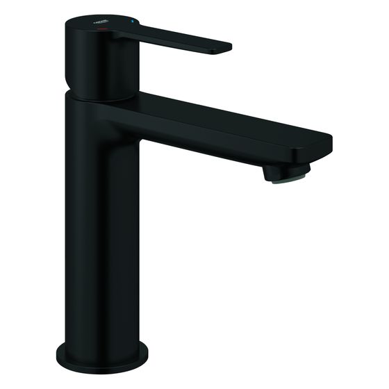 Grohe Lineare Einhand-Waschtischbatterie, S-Size, 1-Loch-Montage, Push-open Ablaufgarnitur 1 1/4