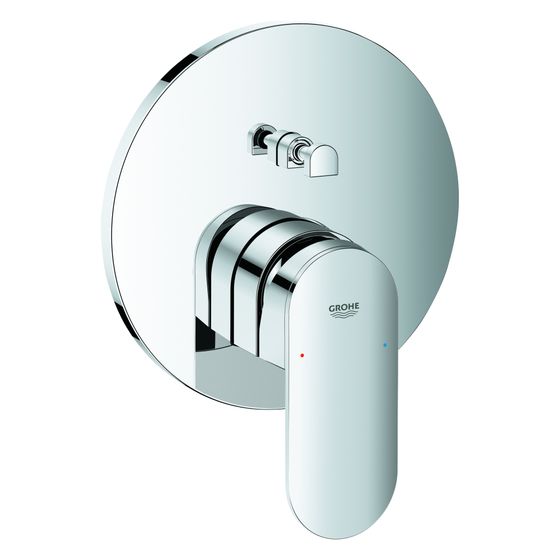 Grohe Plus Einhand-Wannenbatterie, Fertigmontageset für Rapido SmartBox, Chrom, 24060004