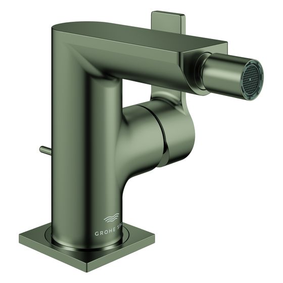 Grohe Allure Einhand-Bidetbatterie, Zugstangen-Ablaufgarnitur, Satin Graphite, 24160MG1