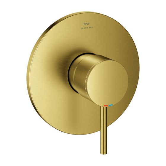 Grohe Atrio Einhand-Bidetbatterie, Cool Sunrise gebürstet, Fertigmontageset für Rapido SmartBox