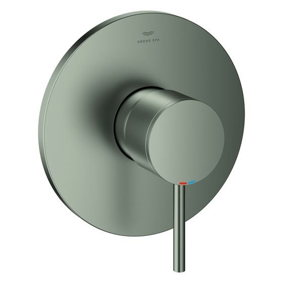 Grohe Atrio Einhand-Brausebatterie, Fertigmontageset für Rapido SmartBox, Satin Steel, 24354MS0
