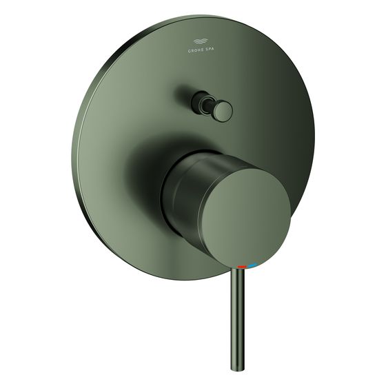 Grohe Atrio Einhand-Wannenbatterie, Fertigmontageset für Rapido SmartBox, Satin Graphite, 24355MG0
