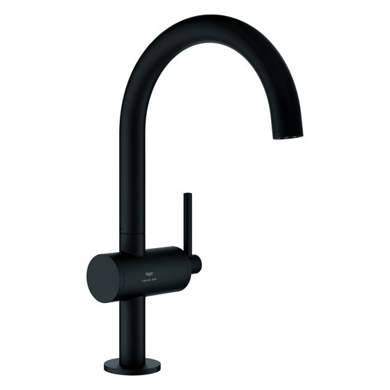 Grohe Atrio Einhand-Waschtischbatterie, L-Size, Einloch, Schwenkauslauf, Push-open Ablaufgarnitur 1 1/4
