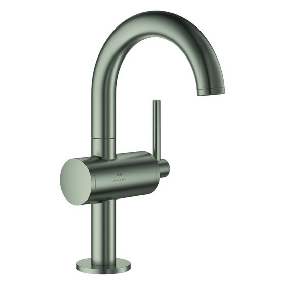 Grohe Atrio Einhand-Waschtischbatterie, M-Size, Einloch, Schwenkauslauf, Push-open Ablaufgarnitur 1 1/4