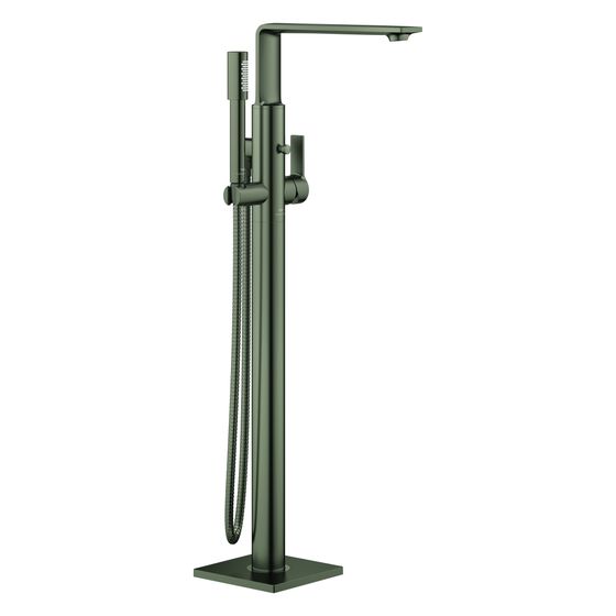 Grohe Allure Einhand-Wannenbatterie, Bodenmontage, FMS für 45 984, Ausladung 263mm, eigensicher, Satin Graphite, 25222MG1