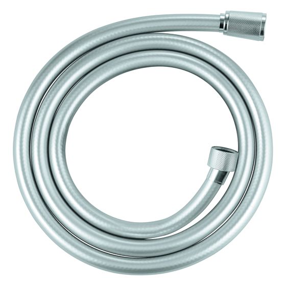Grohe Silverflex Long-Life Brauseschlauch, 1.500mm, mit TwistStop und AntiFold, Chrom, 26346001