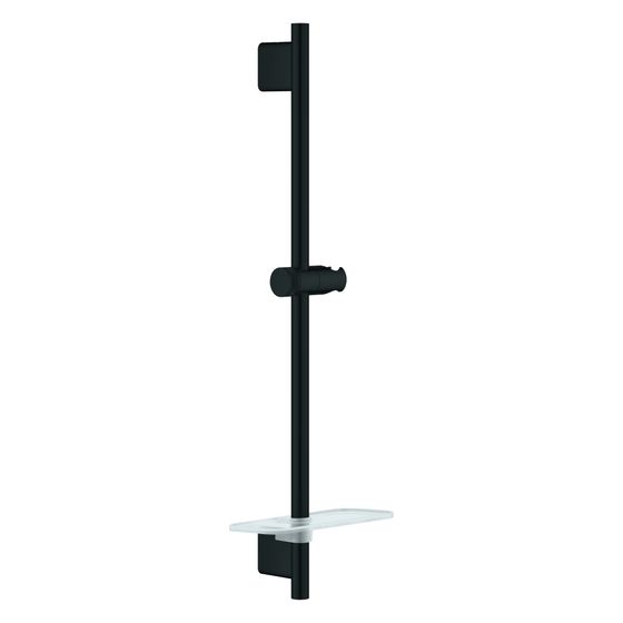 Grohe Rainshower SmartActive Brausestange, 600mm, Ablage, Mattschwarz, 266022430
