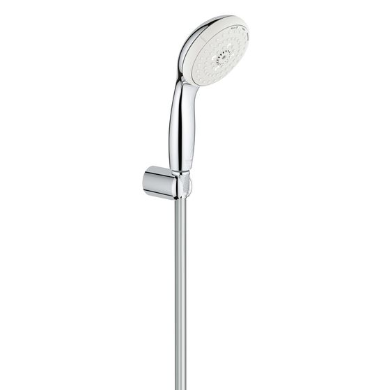 Grohe Tempesta 100 Wandhalterset, 3 Strahlarten, max. Durchfluss 9,5l/min, Chrom, 26639000