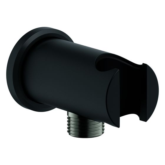 Grohe Rainshower Wandabgangsbogen mit Halter, runde Rosette, AG 1/2