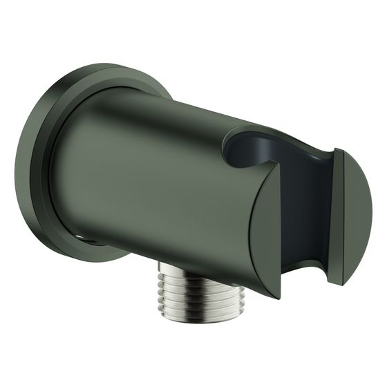 Grohe Rainshower Wandabgangsbogen mit Halter, runde Rosette, AG 1/2